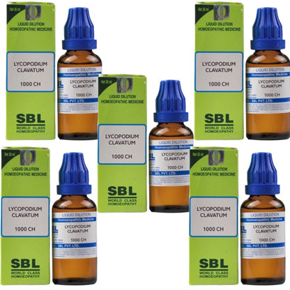 SBL Homeopathy Lycopodium Clavatum Dilution - Indyancart