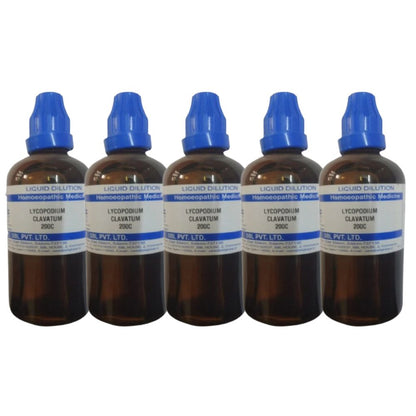 SBL Homeopathy Lycopodium Clavatum Dilution - Indyancart