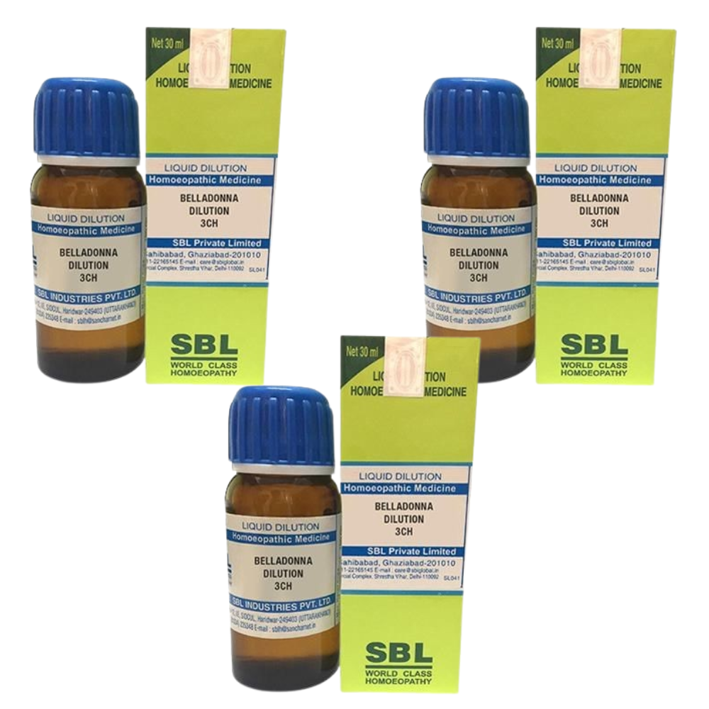 SBL Homeopathy Belladonna Dilution - Indyancart