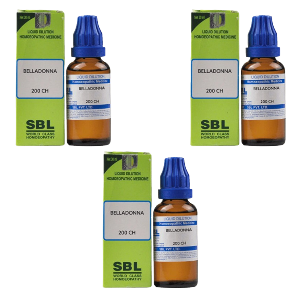 SBL Homeopathy Belladonna Dilution - Indyancart