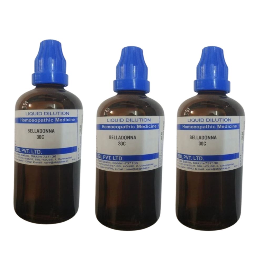 SBL Homeopathy Belladonna Dilution - Indyancart