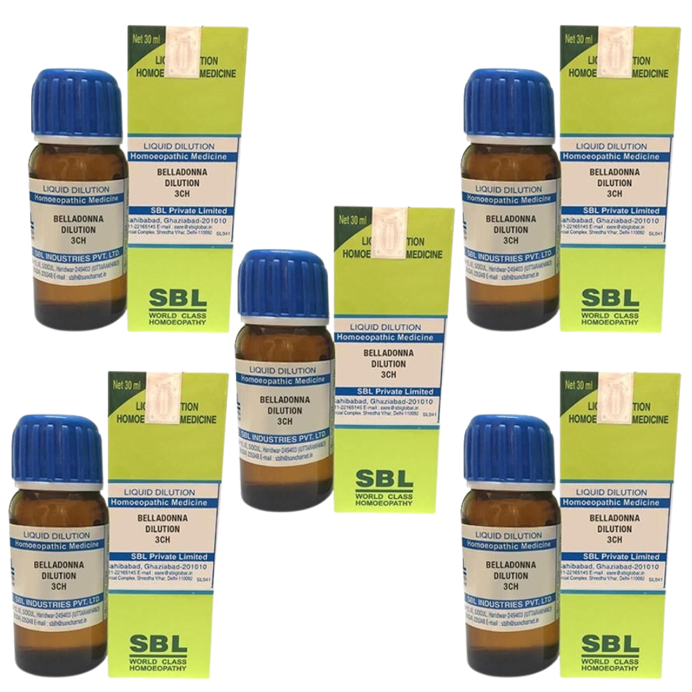 SBL Homeopathy Belladonna Dilution - Indyancart