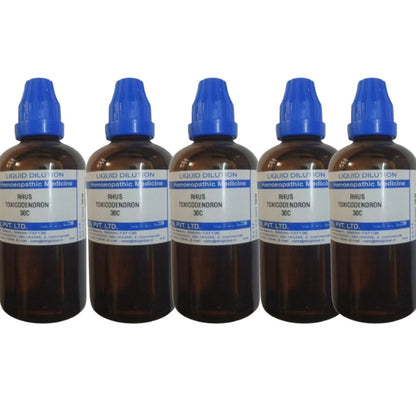 SBL Homeopathy Rhus Toxicodendron Dilution - Indyancart