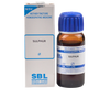 SBL Homeopathy Sulphur Mother Tincture Q