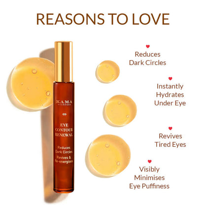 Kama Ayurveda Eye Contour Renewal Serum - Indyancart