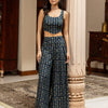 Dhiyona FL Women's Navy Blue Cotton Printed Co-ord Set