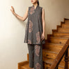 Dhiyona FL Women's Black Printed Cotton Co-ord Set