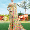 Dhiyona GR Women's Shahida Jicama Beige Soft Cotton Jamdani Saree