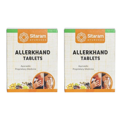 Sitaram Ayurveda Allerkhand Tablets - Indyancart