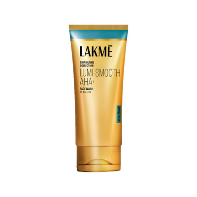 Lakme Lumi-Smooth AHA+ Face Wash With 2% Salicylic Acid-Lactic Acid
