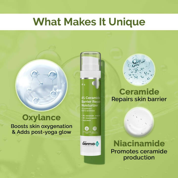The Derma Co 4% Ceramide Barrier Repair Moisturizer - Indyancart