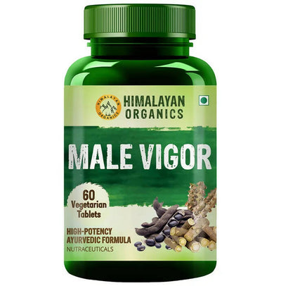 Himalayan Organics Male Vigor Vegetarian Tablets