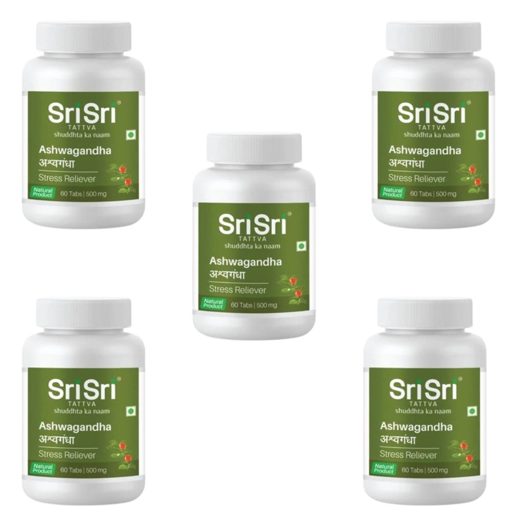 Sri Sri Tattva Ashwagandha Tablets - Indyancart