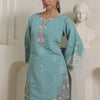 Dhiyona IE Women Embroidered Tunic & Trouser Co-Ord Set