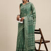 Women's Soft Silk Burgundy Digital Print Celebrity Saree With Blouse Piece