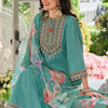 Dhiyona IE Women's Ethnic Motifs Embroidered Regular Mirror Work Kurta With Trousers & Dupatta