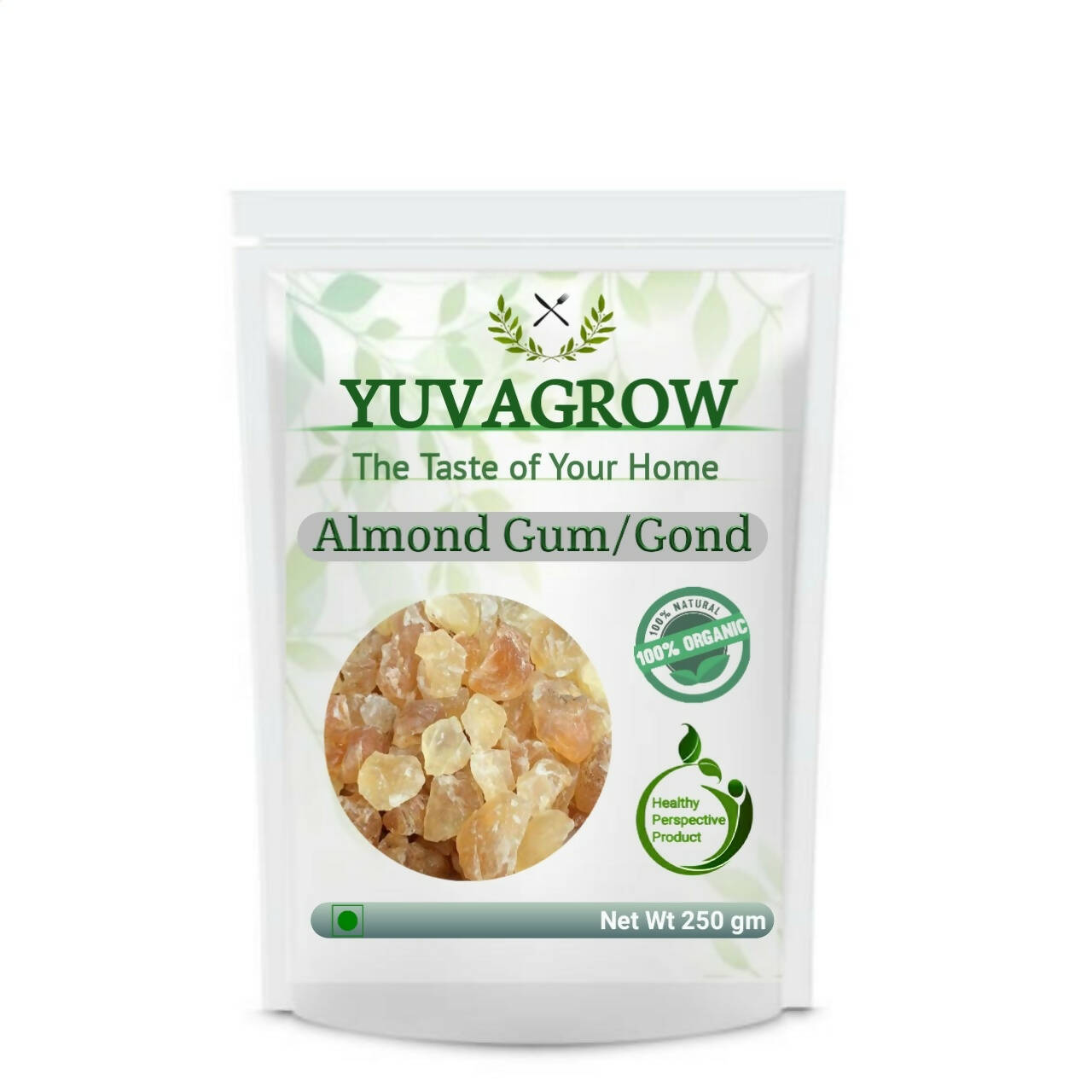 Yuvagrow Almond Gum (Badam Gond) - Indyancart
