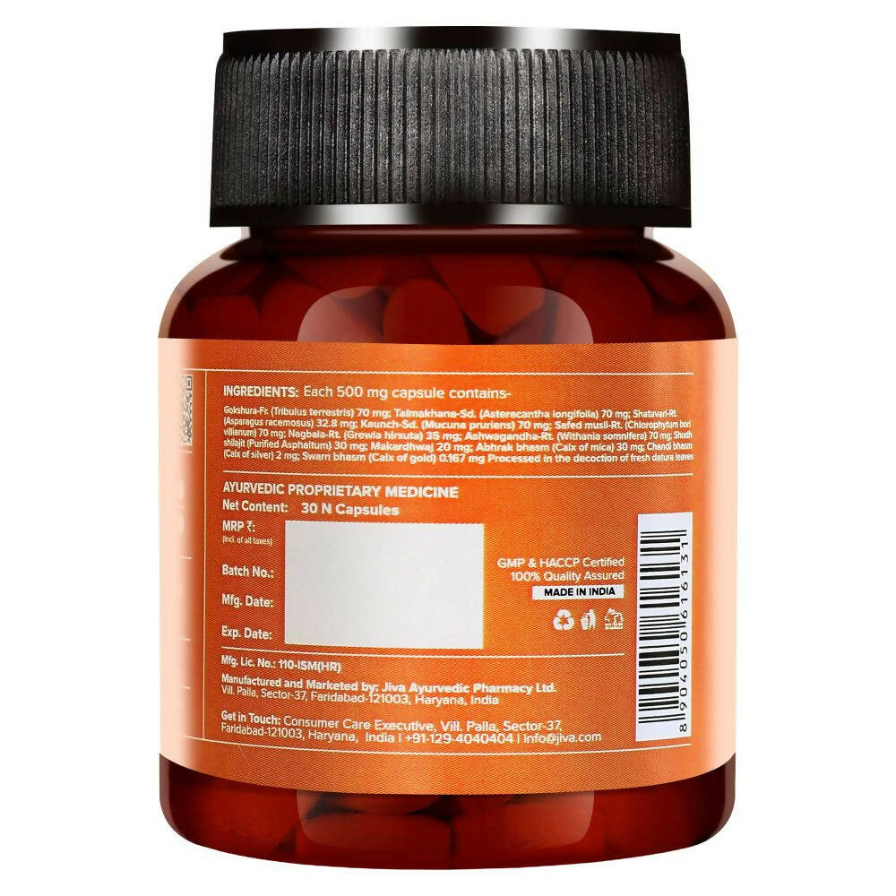 Jiva Ayurveda Oaj Shakti Capsules - Indyancart