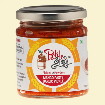 The Pickle Story Mashed Mango with Garlic Pickle – Udikkina Thokku