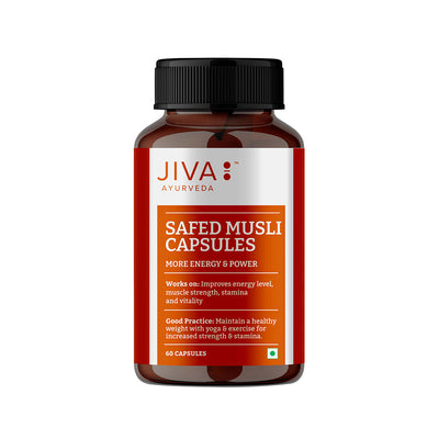 Safed Musli Capsules | Improves Energy Level & Muscle Strength