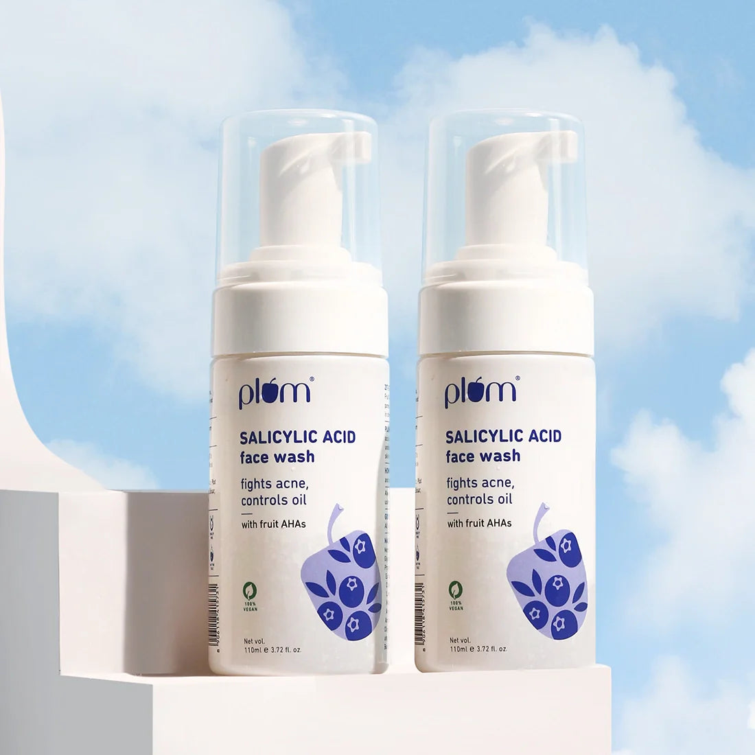 1% Encapsulated Salicylic Acid Foaming Face Wash For Acne-Prone Skin