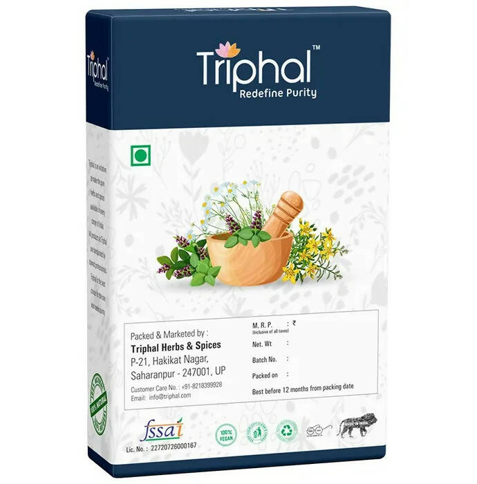 Triphal Black Himej Choti Harad Whole - Indyancart
