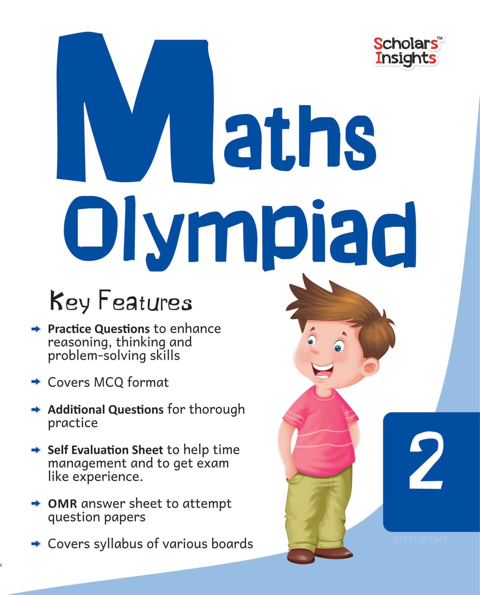 Scholars Insights Maths Olympiad Grade 2 - Indyancart