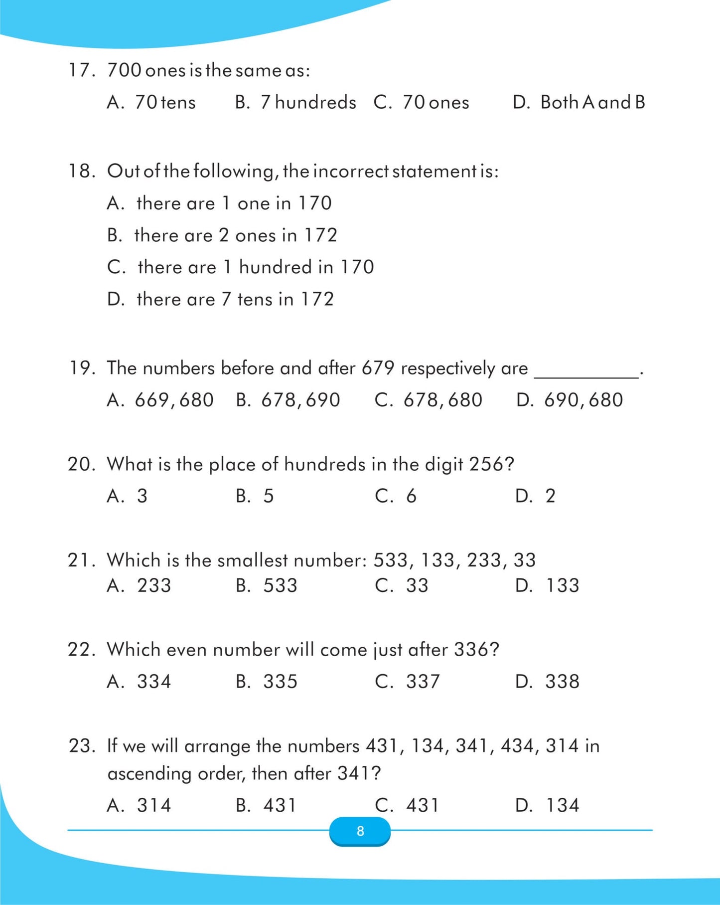 Scholars Insights Maths Olympiad Grade 2 - Indyancart