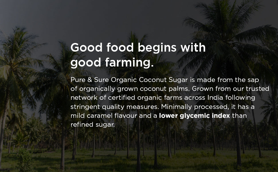 Pure & Sure Organic Coconut Sugar