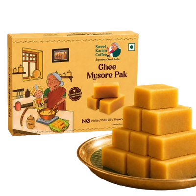 Sweet Karam Coffee Ghee Mysore Pak