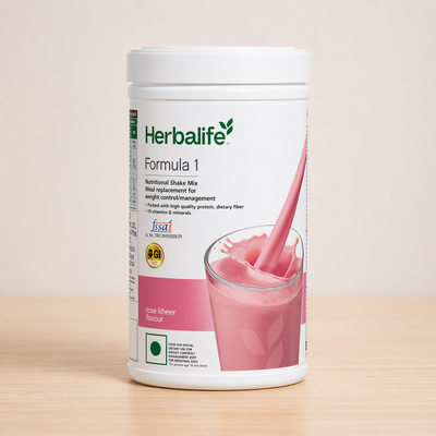 Herbalife Formula 1 Nutritional Shake Mix Rose Kheer Flavour