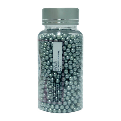 Confect Silver Disco Balls Sprinkles 5 MM