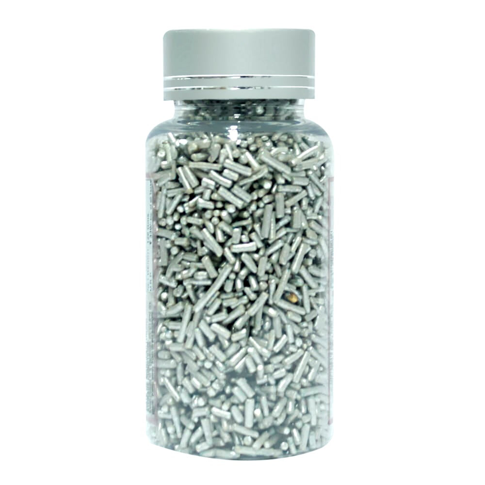 Confect Silver Vermicelli Sprinkles