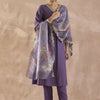 Dhiyona IE Sequinned A-Line Kurta With Trousers & Dupatta