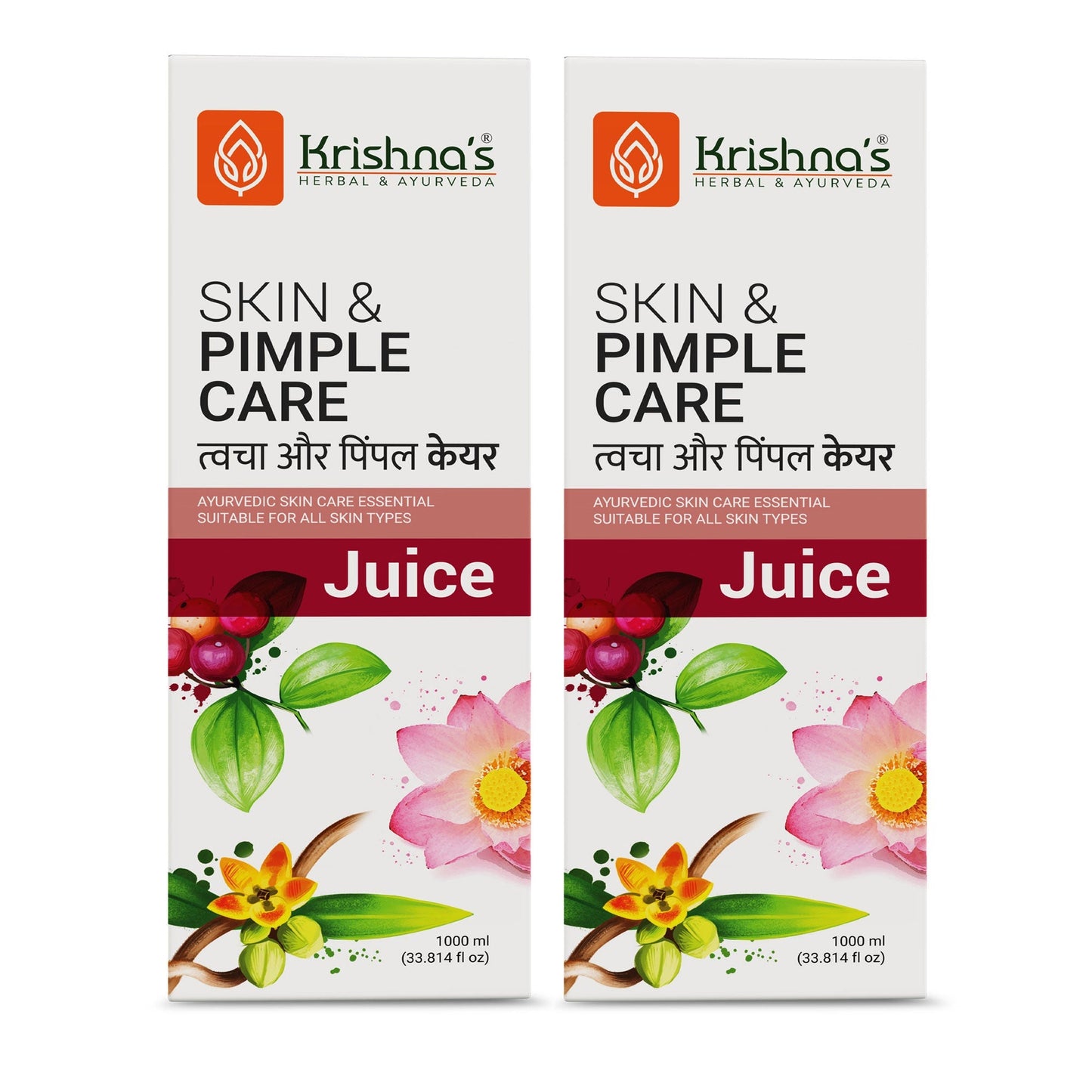Krishna'S Herbal & Ayurveda Skin & Pimple Care Juice