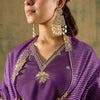 Dhiyona IE Ethnic Motifs Embroidered Thread Work Kurta With Trousers & Dupatta