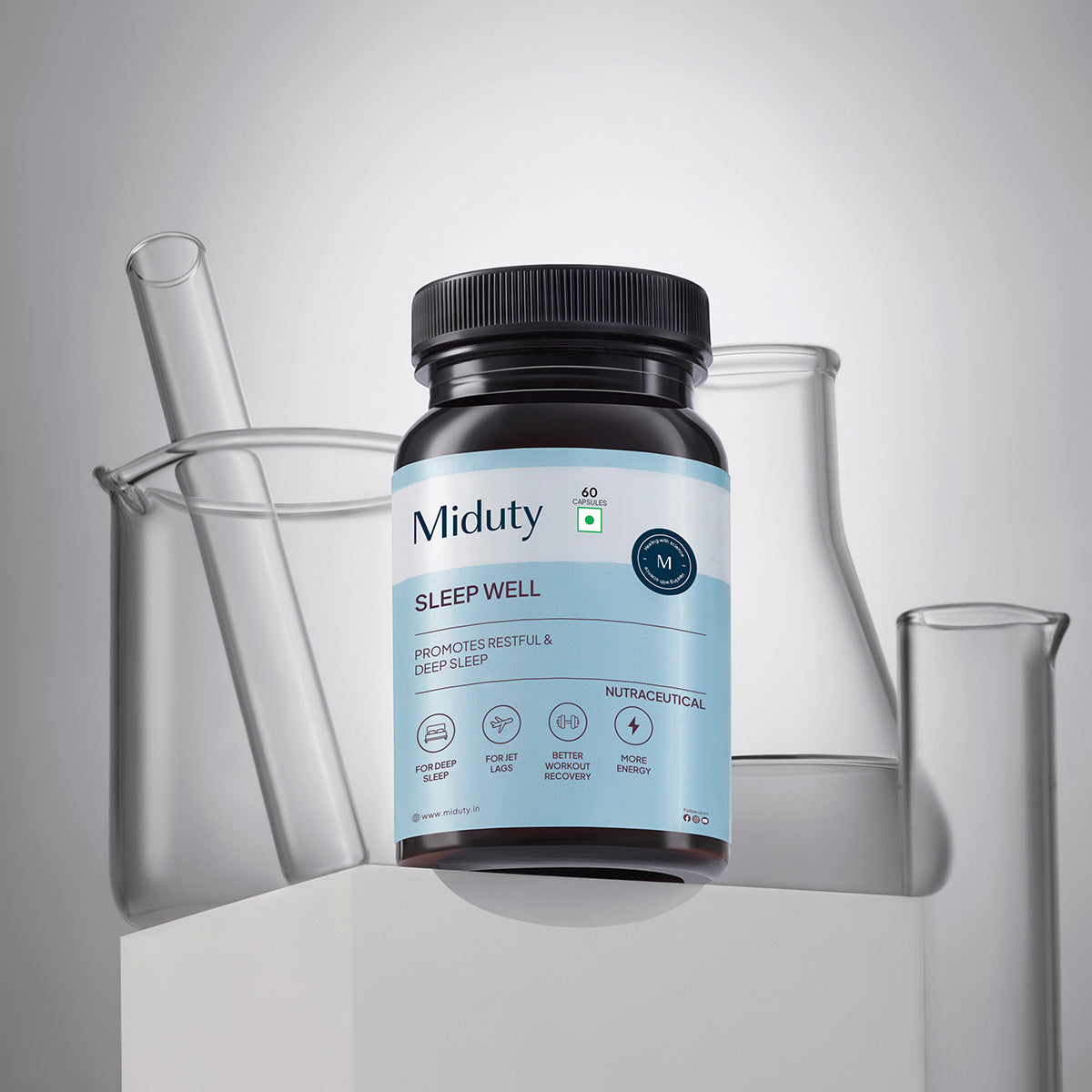 Miduty by Palak Notes Sleep Well Capsules - Indyancart
