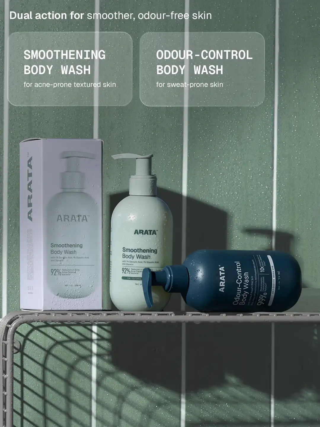 Arata Detan & Odour-Control Body Wash Combo