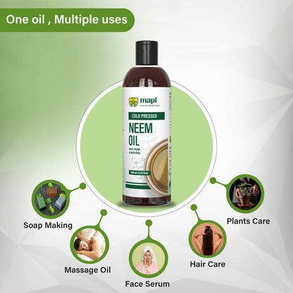MAPL Neem Seed Oil Cold Pressed 100% Pure