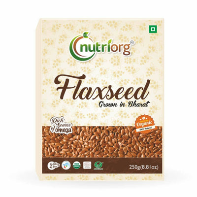 Nutriorg Organic Raw Flaxseeds