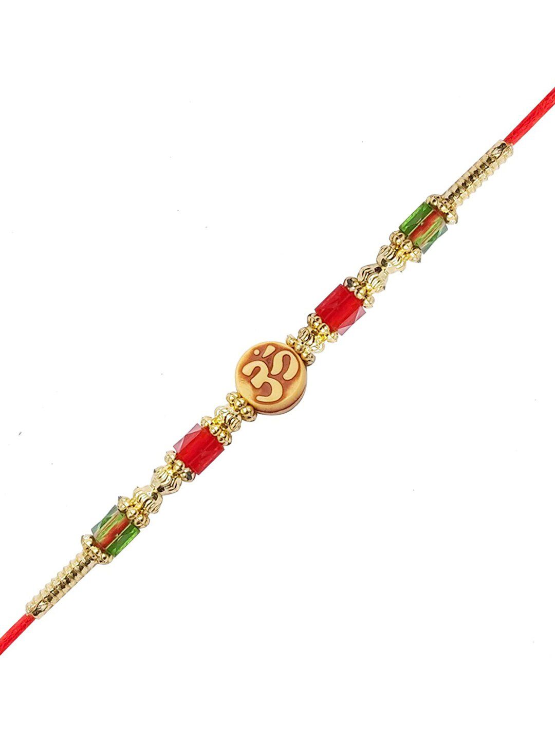 Anouk Unisex Set Of 2 Beaded Thread Rakhi