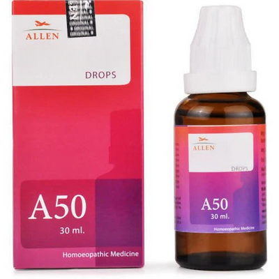Allen Homeopathy A50 Drops