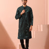 Indyancart ST Rama Sequin Kurta with Hidden Placket