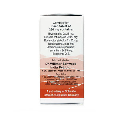 Dr. Willmar Schwabe India Alpha - CC Tablet - Indyancart