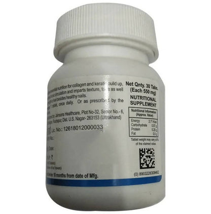 Bakson's Homeopathy Nail & Hair Aid Tablets - Indyancart