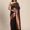 Dhiyona GR Women's Tahira Charming Black Silk Blend Saree