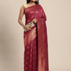 Dhiyona GR Women's Tahira Magenta Pink Silk Blend Saree
