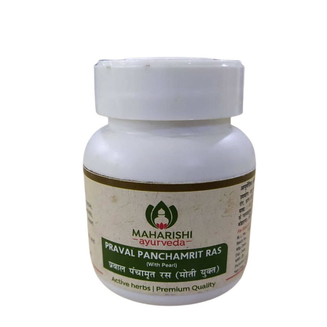 Maharishi Ayurveda Praval Panchamrit Ras (with Pearls)