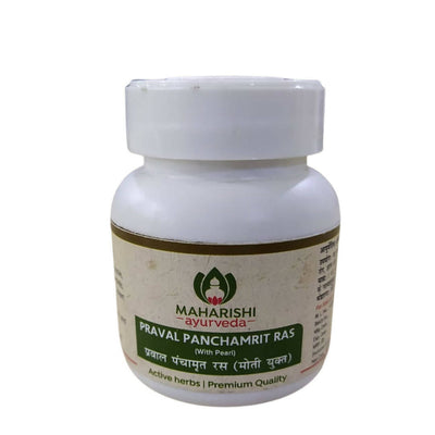 Maharishi Ayurveda Praval Panchamrit Ras (with Pearls)