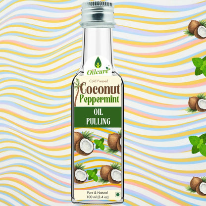 Oilcure Coconut Peppermint Oil Pulling
